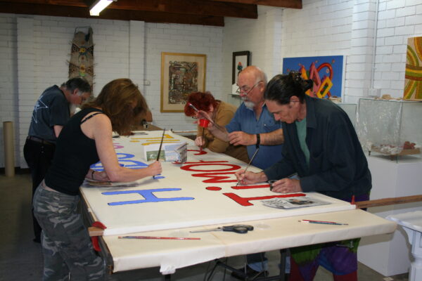 Community painting workshops